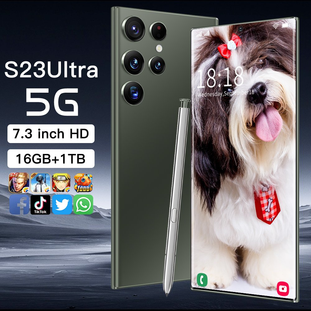 Original 5g Mobile phones cash on delivery S23 Ultra 7.3 Inch16gb +1tb Android rugged smartphone 3g & 4g de smartphones